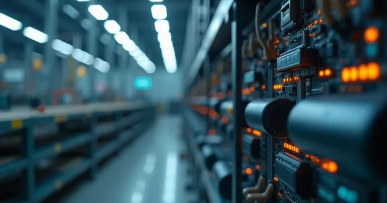 Wireless sensors installed in industrial environment monitoring equipment in real time